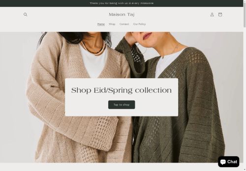 shopmaisontajj.com capture - 2025-04-30 22:39:43