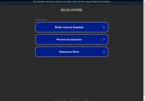 bujo.store capture - 2025-05-01 00:02:05