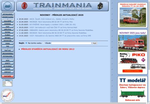 trainmania.info capture - 2025-05-01 00:26:08