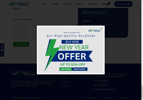 backlinksbazaar.com capture - 2025-05-01 00:29:15