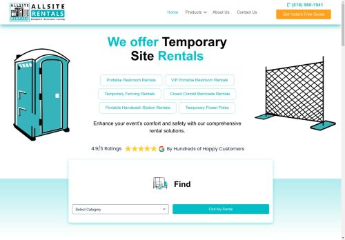 allsiterentals.com capture - 2025-05-01 00:39:20