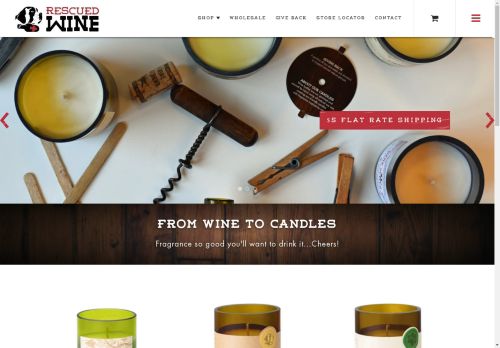 rescuedwinecandles.com capture - 2025-05-01 01:24:04