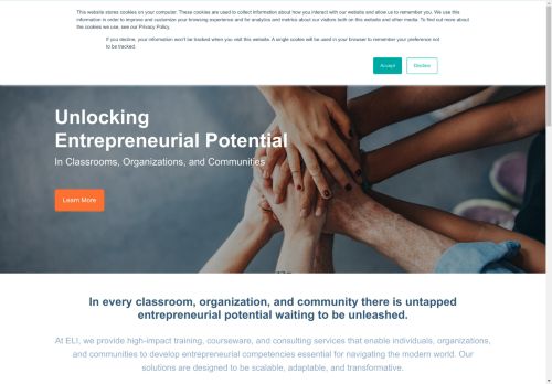 The Entrepreneurial Learning Initiative capture - 2025-05-01 01:24:04