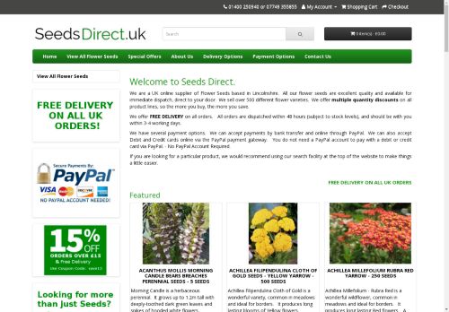 seedsdirect.uk capture - 2025-05-01 01:25:12
