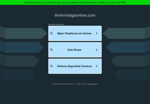 thinkvintageonline.com capture - 2025-05-01 02:03:01