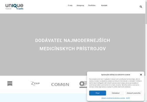 uniquemedical.sk capture - 2025-05-01 04:39:30