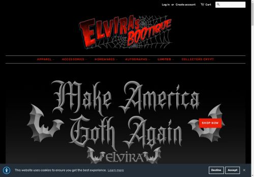elvirasbootique.com capture - 2025-05-01 05:38:58