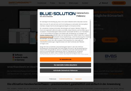 smarthandwerk.software capture - 2025-05-01 06:05:25