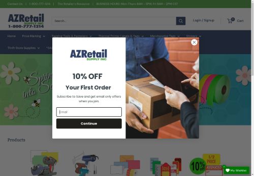 azretail.com capture - 2025-05-01 08:36:46