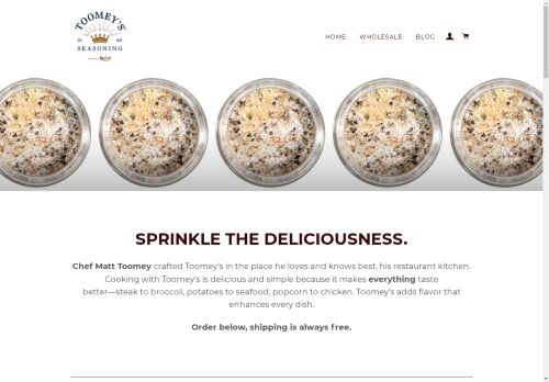 toomeyseasoning.com capture - 2025-05-01 15:16:00