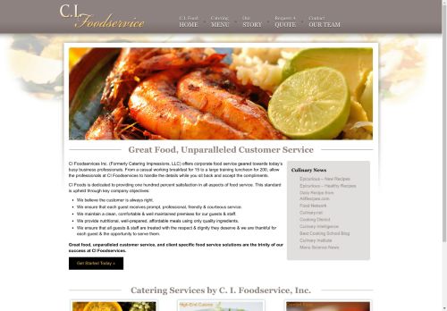 cifoodservices.com capture - 2025-05-01 19:57:59