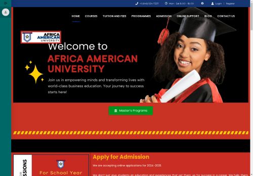 aauonline.education capture - 2025-05-01 23:51:21