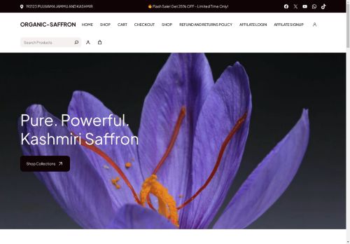 Organic Saffron capture - 2025-05-02 01:08:17