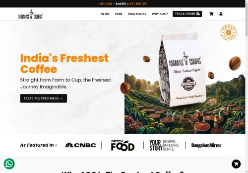 aromasofcoorg.com capture - 2025-05-02 02:34:59