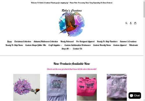 robinscreations503.com capture - 2025-05-02 03:21:22