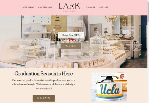 larkcakeshop.com capture - 2025-05-02 03:21:22