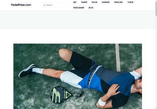 padelpriser.com capture - 2025-05-02 03:46:14