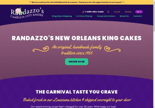 kingcakes.com capture - 2025-05-02 04:09:34