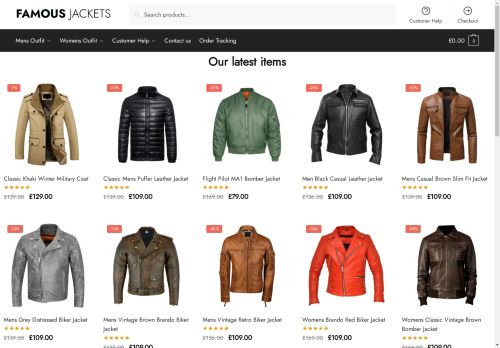 famous-jackets.co.uk capture - 2025-05-02 04:17:00