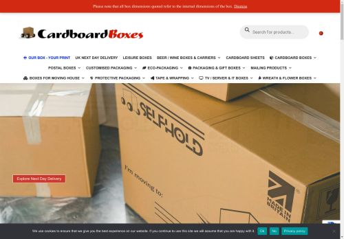 cardboardboxes.co.uk capture - 2025-05-02 06:16:00