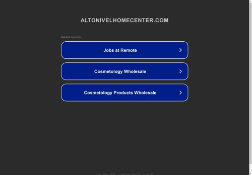 altonivelhomecenter.com capture - 2025-05-02 06:27:47