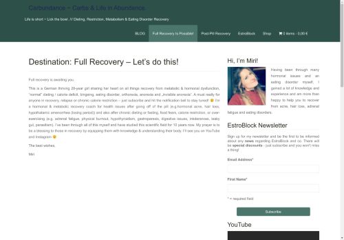 carbundance.com capture - 2025-05-02 06:45:08