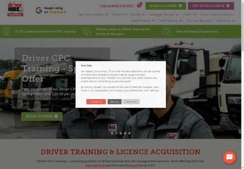 driverhiretraining.co.uk capture - 2025-05-02 08:10:47