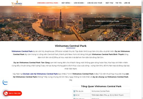vinhomescentralparktc.com capture - 2025-05-02 10:40:41