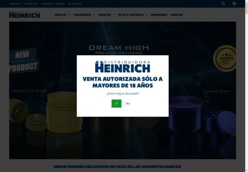 distribuidoraheinrich.com capture - 2025-05-02 11:08:18