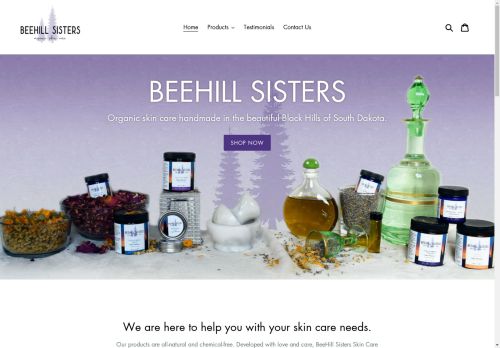 beehillsisters.com capture - 2025-05-02 14:52:55