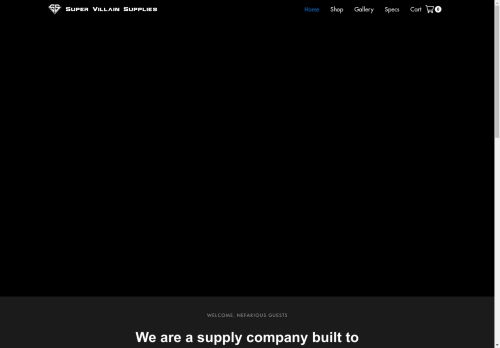 supervillainsupplies.com capture - 2025-05-02 16:37:14
