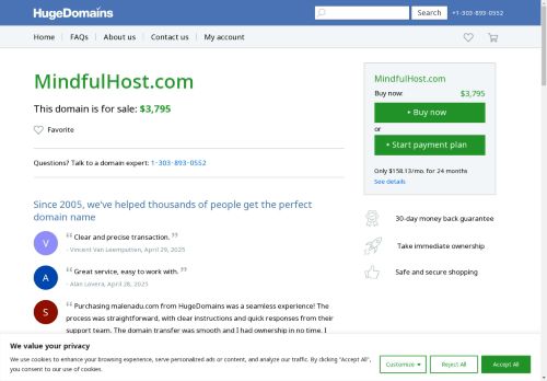 mindfulhost.com capture - 2025-05-02 17:00:30