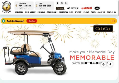 capitalgolfcart.com capture - 2025-05-02 18:59:35