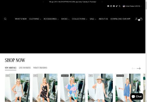 Shop The Chic Girl capture - 2025-05-02 19:17:43