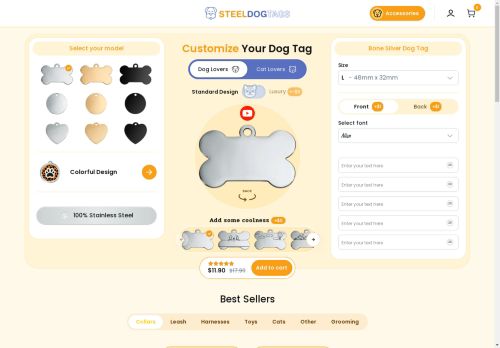 steeldogtags.com capture - 2025-05-02 20:10:46