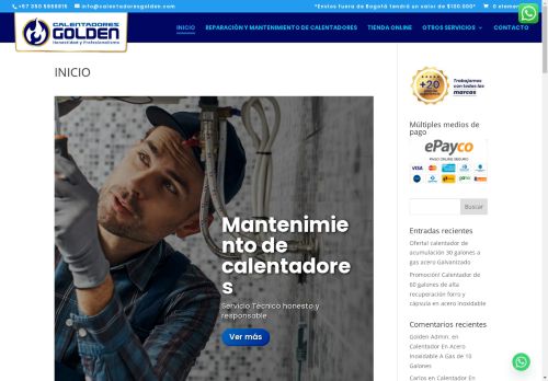 calentadoresgolden.com capture - 2025-05-02 20:16:33