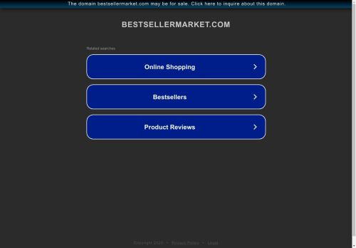 bestsellermarket.com capture - 2025-05-02 20:33:16