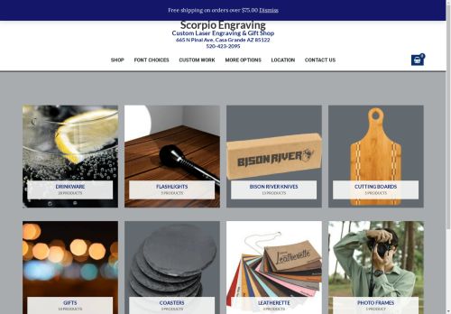 scorpioengraving.com capture - 2025-05-02 20:36:25