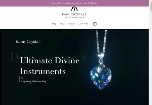 kamicrystals.com capture - 2025-05-02 20:38:25