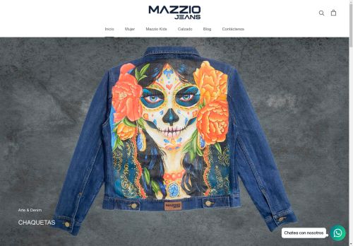 mazziojeans.com capture - 2025-05-02 21:53:59