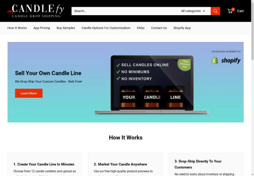 mycandlefy.com capture - 2025-05-02 22:40:30