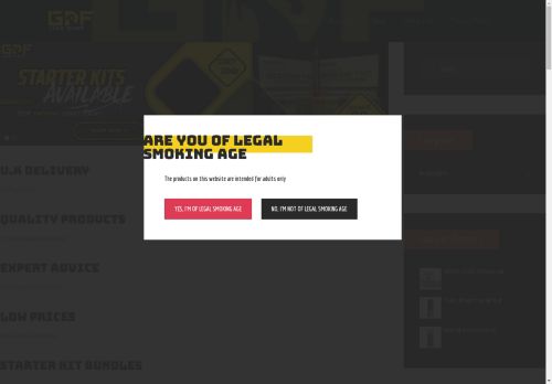 gdfvapeshop.co.uk capture - 2025-05-02 23:15:26