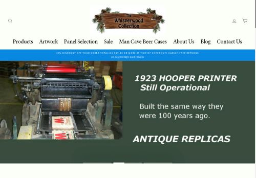 thewhisperwoodcollection.com capture - 2025-05-02 23:17:48