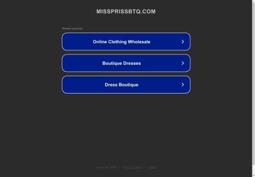 missprissbtq.com capture - 2025-05-03 00:20:48