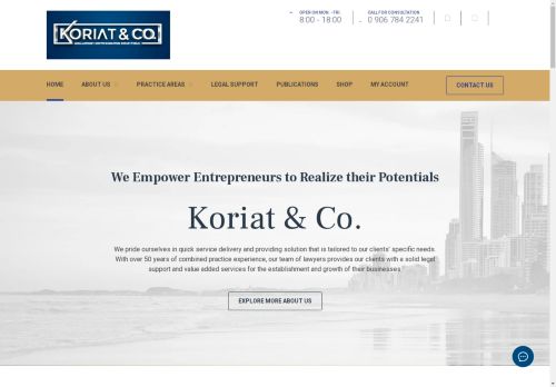 koriatlaw.com capture - 2025-05-03 01:11:01