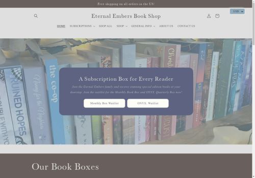 eternalembersbookshop.com capture - 2025-05-03 04:53:39