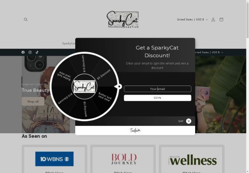 sparkycatcosmetics.com capture - 2025-05-03 05:18:41