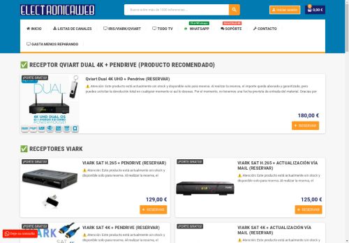 electronicaweb.com capture - 2025-05-03 06:47:01