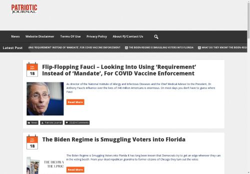 patrioticjournal.com capture - 2025-05-03 07:49:53