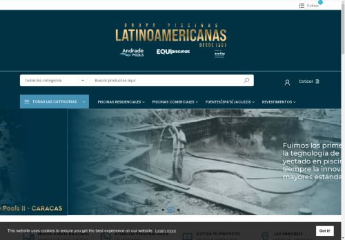 piscinaslatinoamericanas.net capture - 2025-05-03 07:55:18